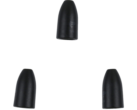 Tungsten Bullet Weight Sinker - Black