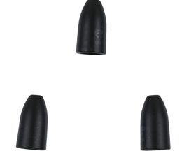 Black Tungsten Bullet Weight Sinker
