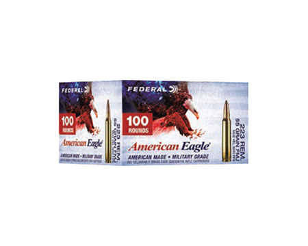 Federal&reg; American Eagle 223 55gr fmj 100rd