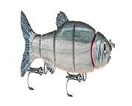 Doragon Silver Minnow Jointed Lure