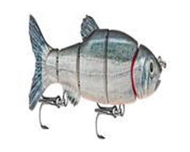 Doragon Silver Minnow Jointed Lure