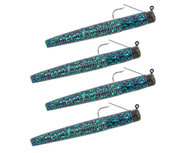 Weedless Ned Rig - Black/Blue