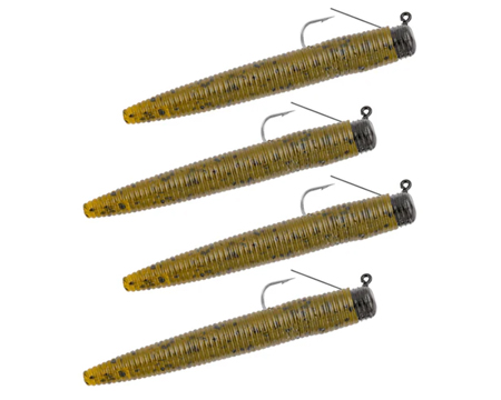 Weedless Ned Rig - Green Pumpkin