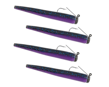 Weedless Ned Rig - Purple Haze