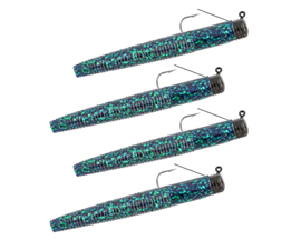 Weedless Ned Rig - 1/8 oz Black/Blue