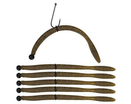 Anything Possible Brands® David Dudley Pre-Rigged Neko Kit - Green Pumpkin