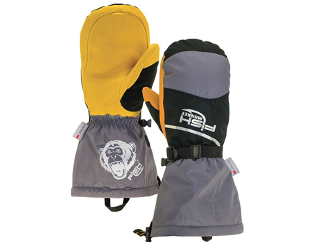 Fish Monkey® Yeti Premium Ice Fishing Mitten L