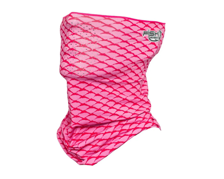 Fish Monkey&reg; Performance Face Guard - Pink Scales