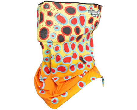 Fish Monkey&reg; Performance Face Guard - Brown Trout