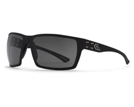 Gatorz Marauder Sunglasses - Black with Smoke Polarized Lenses