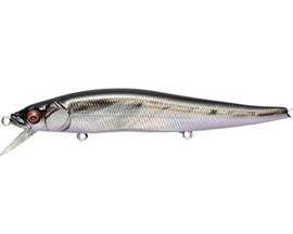 Megabass&reg; Vision 110 Jerkbait - GG Deadly Black Shad