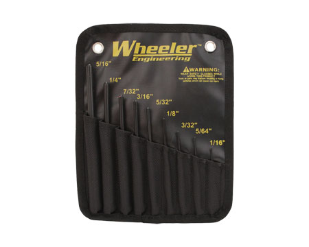 Wheeler&reg; Roll Pin Punch Set