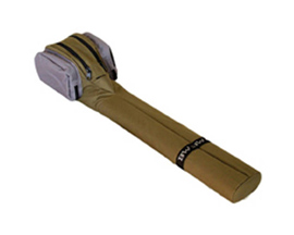 BW Sports&reg; 10 ft. 4 Pc Dual Fly Fishing Reel Combo Rod Case - Gray/Olive