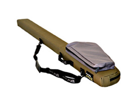 BW Sports&reg; 7 ft. 2 Pc Spinning Rod & Reel Combo Case - Grey/Olive