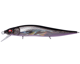 Megabass&reg; Vision 110 Jr Jerkbait - GG Deadly Black Shad