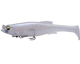 Megabass&reg; Magdraft 6" Swimbait - Ghost Shad Solid