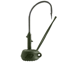 BKK&reg; 1/0 - 1/4 oz. Silent Chaser Draggin' Ned Weedless Jighead - Green