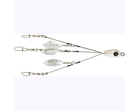 Googan&reg; Squad Shad Wagon 3 Wire Blade Rig - Mondo Shad