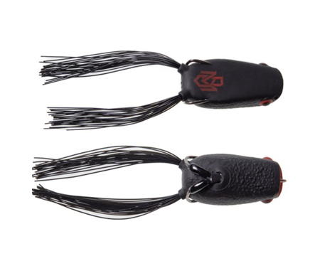 Googan&reg; 2.6 in. Bass Mafia Cannonball Poppin Frog Swimbait - Matte Black