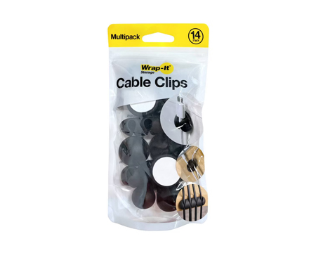 Wrap-It&reg; Storage Cable Clips