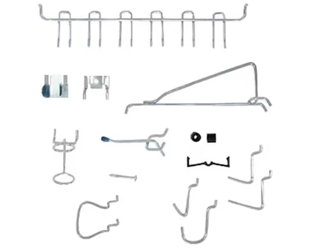 Pegboard Hooks 47 Piece Assorted