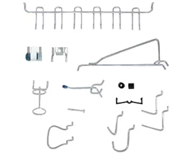 Pegboard Hooks 47 Piece Assorted