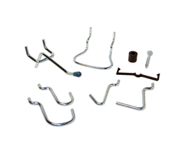 Crawford Steel Peg Hooks Assorted 32 pc
