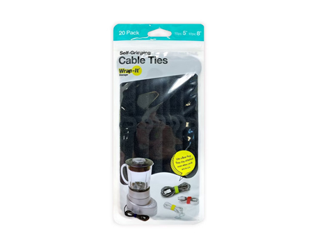Wrap-It&reg; Storage Straps Assorted 20 Pack