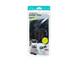 Wrap-It&reg; Storage Straps Assorted 20 Pack