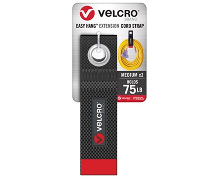 VELCRO&reg; Easy Hang Extension Cord Strap