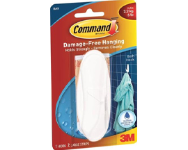 Command&reg; Large Bath Hook