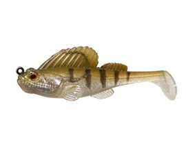 Megabass&reg; Dark Sleeper (3in) 3/8 oz Swimbait - Fresh Perch