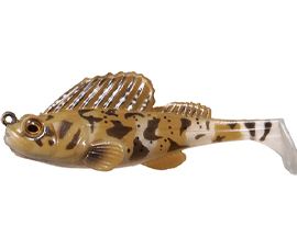 Megabass&reg; Dark Sleeper 3 in 3/4 oz Swimbait - Goby Desert