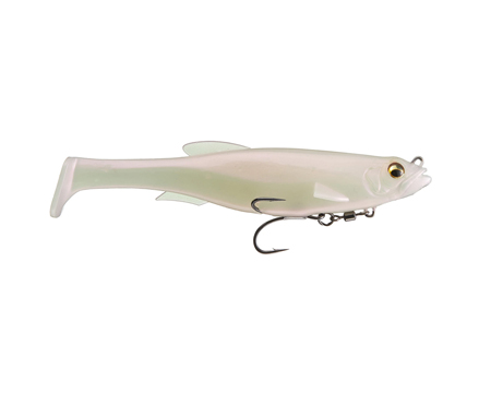 Megabass&reg; Magdraft 5" 3/4 oz Swimbait - Albino Pearl Shad