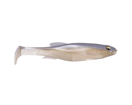 Megabass&reg; Draft Free 5" White Back Shad