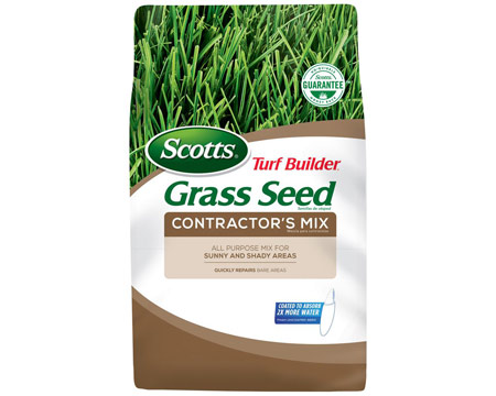 Scotts&reg; 20 lbs. Turf Builder Grass Seed Contractor's Mix Sunny & Shady Areas