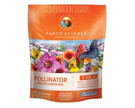 Earth Science&reg; 2 lbs. Growth Essentials Full Seed & Soil Improver - Pollinator Wildflower Mix