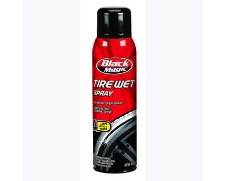 Black Magic&reg; 14.5 oz. Tire & Wheel Cleaner Aerosol Dressing Spray