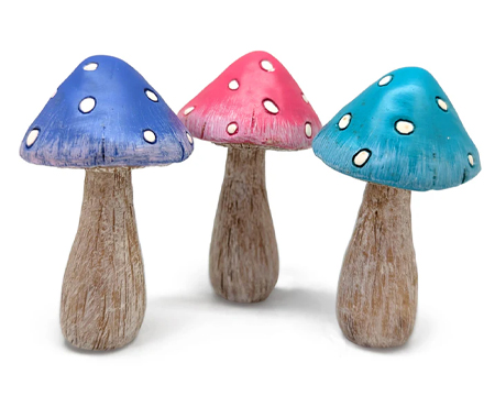 Fairy Garden Mushrooms