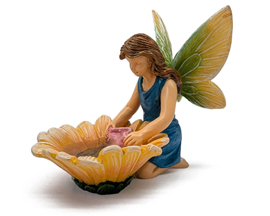 Fairy Garden Wash Day Statuary