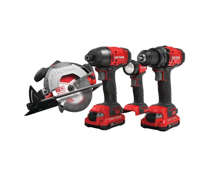 Craftsman&reg; V20 20V MAX Cordless 4 Tool Combo Kit