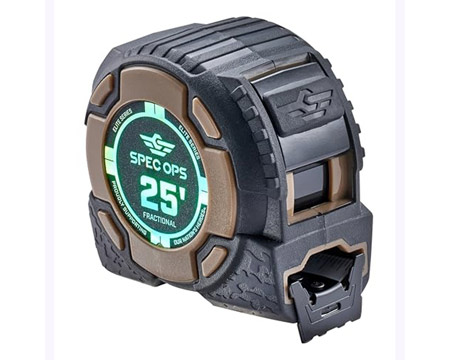 Spec Ops&reg; 25 ft. Elite Series Fractional Tape Measure