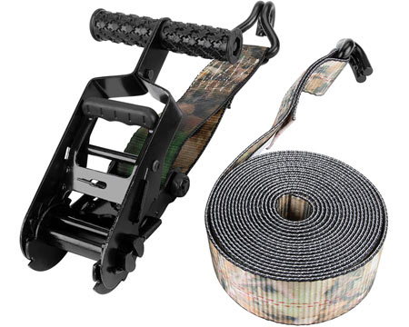 Wilmar LLC&reg; 2 in. X 16 ft. Performance Tool Tie Down Strap - Camo