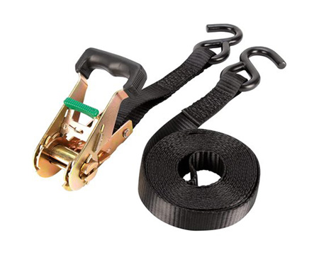 Wilmar LLC&reg; 1 in. X 14 in. Performance Tie Down Straps 4 Pk - Black