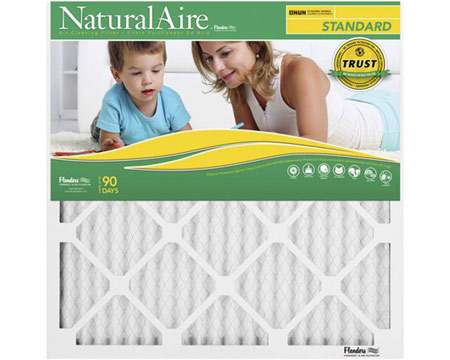 NaturalAire&reg; 14 in. X 24 in. Polyester Synthetic 8 Merv Pleated Air Filter