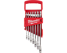 Milwaukee&reg; 7 Piece Ratcheting Combination Wrench Set