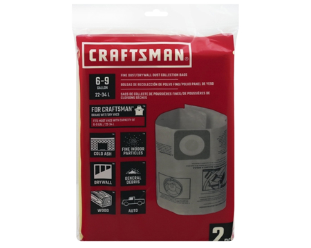 Craftsman&reg; 6 & 9 Gallon Vacuum Bags