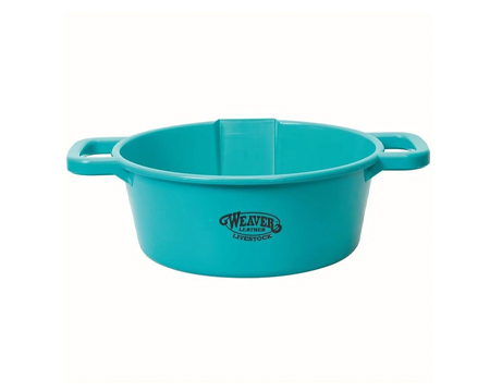 Weaver&reg; Large Round Feed Pan - Teal