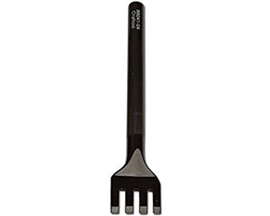 Tandy Leather&reg; 1/8 in. Pro Line Lacing Chisel 4 Prong Tool
