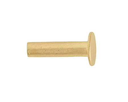 Weaver Leather&reg; #104 Tubular Rivets - Brass 8/16"